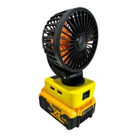 Dewalt Compatible 18v 100mm Fan with USB Charger