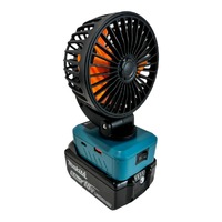 Makita Compatible 18v 100mm Fan with USB Charger