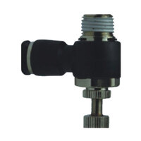 THB Push Fit Fitting Speed Controller Elbow 1/4" x 8mm JSC0802