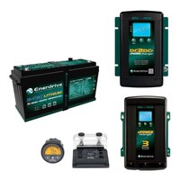 Enerdrive 200Ah BTEC Battery Bundle with DC40 Charger, AC40 & EPRO+