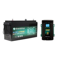 Enerdrive ePOWER 12v 200Ah B-TEC Battery with DC40 Charger