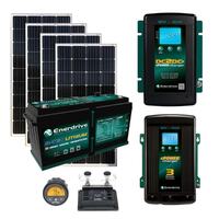 Enerdrive 200Ah B-TEC Battery with 720W Solar Panels, DC40, AC40 Chargers & EPRO+