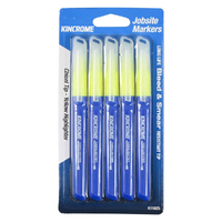 Kincrome Yellow Highlighter - 5 Pack K11825