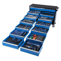 Kincrome 557 Piece Evolution Tool Wide Trolley 13 Drawer K1232