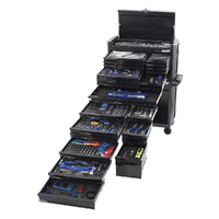 Kincrome Contour 546 Piece 42" WorkShop Matt Black Tool Trolley K1591MB