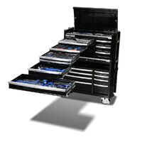 Kincrome 480 Piece Contour 42" 17 Drawer Workshop Tool Kit - Black K1957B 