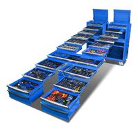 Kincrome 1141 Piece Contour 60" 22 Drawer Workshop Tool Kit - Blue K1966 