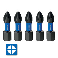 Kincrome Impact Bit Ph#1 25mm 5 Pack K21221