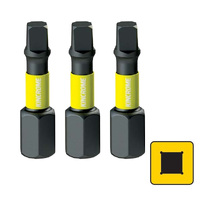 Kincrome Impact Bit Sq#2 25mm 3 Pack K21270