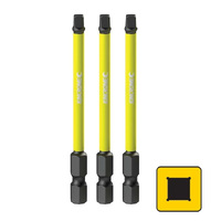 Kincrome Impact Bit Sq#2 75mm 3 Pack K21283