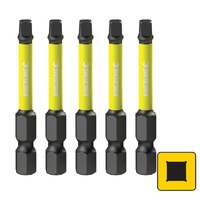 Kincrome Impact Bit Sq#3 50mm 5 Pack K21295