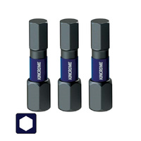 Kincrome Impact Bit Hex 4mm 25mm 3 Pack K21328