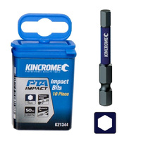 Kincrome Impact Bit Hex 5mm 50mm 10 Pack K21344