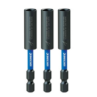 Kincrome Bit Coupler C-Clip Extreme Magnetic 75mm 3 Pack K21495