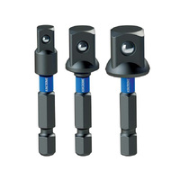Kincrome 1/4", 3/8", 1/2" Socket Driver 50mm 3 Pack K21512