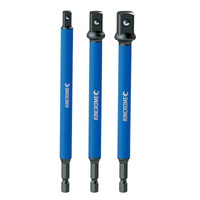 Kincrome 1/4", 3/8", 1/2" Socket Driver 150mm 3 Pack K21514