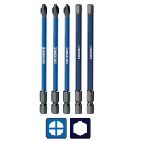 Kincrome Impact Bit Ph2, Hex 5mm 100mm 5 Pack K21523