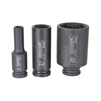 Kincrome Deep Impact Socket Metric 1/2" Drive 16mm K2335