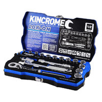Kincrome LOK-ON Socket Set 18 Piece 1/2" Drive K27020