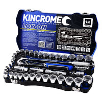 Kincrome LOK-ON Socket Set 41 Piece 1/2" Drive (Metric & Imperial) K27022