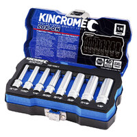 Kincrome LOK-ON Socket Set 8 Piece 1/4" Drive K27051