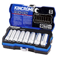 Kincrome LOK-ON Socket Set 8 Piece 3/8" Drive K27055