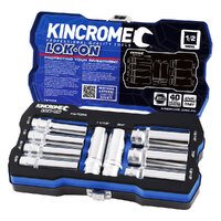 Kincrome LOK-ON Socket Set 9 Piece 1/2" Drive K27059