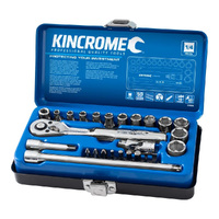 Kincrome 26 Piece 1/4" Socket Set - Metric K28000