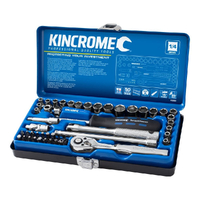 Kincrome Socket Set 48 Piece 1/4" Drive - Metric & Imperial K28001