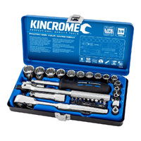 Kincrome 29 Piece Socket Set 3/8" Drive - Metric K28010