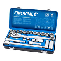 Kincrome 24 Piece Socket Set 1/2" Drive - Metric K28020