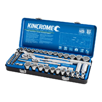 Kincrome Socket Set 52 Piece 1/4" & 1/2" Drive - Metric & Imperial K28032