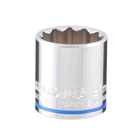 Kincrome Socket 3/8" Drive 21mm Mirror Polished K2846