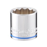 Kincrome Socket 3/8" Drive 22mm Mirror Polished K2847