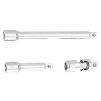 Kincrome 3 Piece Ext Bar Set 3/8" Drive Mirror Polish K2924
