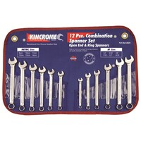 Kincrome Combination Spanner Set 12 Piece Imperial & Metric K3020