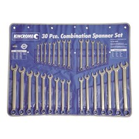 Kincrome 30 Piece Combination Spanner Set - Imperial & Metric K3030