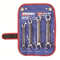 Kincrome Flare Nut Spanner Set 4 Piece Imperial K3062
