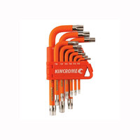 Kincrome 9 Piece T/Proof Torx Key Set Short K5145