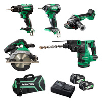 HiKOKI 18V 5 Piece Brushless Combination MultiVolt Pack KC18D5P2(HRZ)
