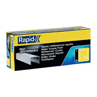 5000PK Rapid Galvanised Finewire 13/6mm Staples For Stapler Gun