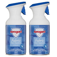 2PK Aerogard Fabric Insect Repellent Spray 150g Odourless