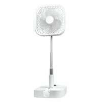 Koolmaxx Rechargable Portable Fan Extendable 1m