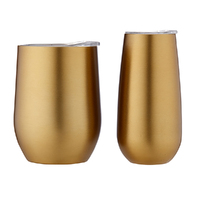 Tempa Sawyer After Hours Gold Wine Tumbler & Champagne Tumbler Set