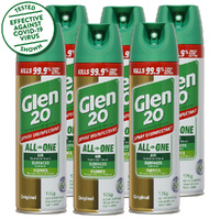 6PK Glen20 175g Disinfectant Spray Aero Original