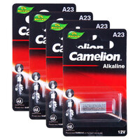 4PK Camelion Alkaline Battery 12V 23A Car Alarm