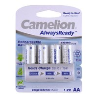 4pc Camelion Ni-Mh AA 1.2V 1000Mah