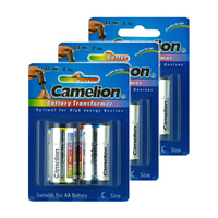 3PK Camelion C Battery Adaptor