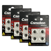 16pc Camelion Button Cell Alkaline LR1130/AG10 CS BP4 Batteries