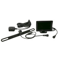 Scoshe Plug & Play Backup Reverse Camera w/ Monitor - Black
